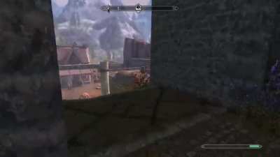 Fastest Guard in all skyrim