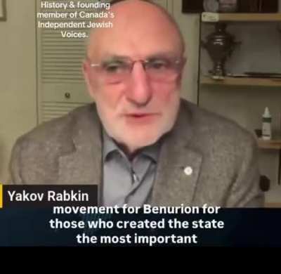 Canadian history professor Yakov M. Rabkin explains how Zionists used terror and violence to force Jews in other West Asian countries to migrate to Palestine