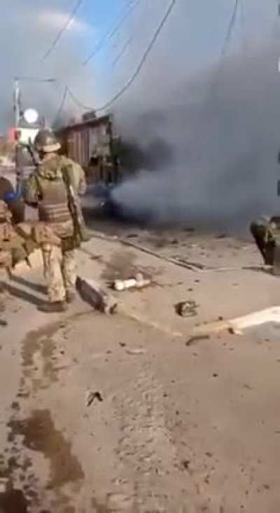 Neighborhoods of Kyiv, Irpin. Successful counter-attack of Ukrainian forces