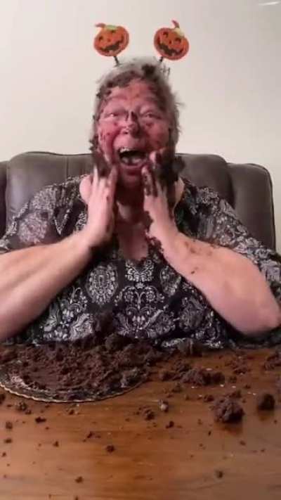 Grandma REALLY loves dark chocolate