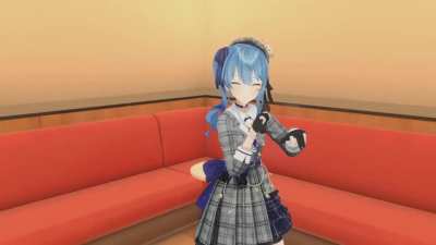 Suisei singing and dancing BLUE CLAPPER DOO-DO-DO-DODODODO!!