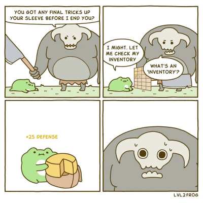 RPG mechanics be like