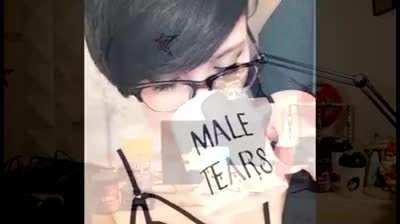 Imma go drop some male tears, brb