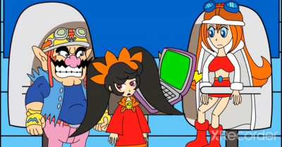 Clip from WarioWare Tooned episode 7