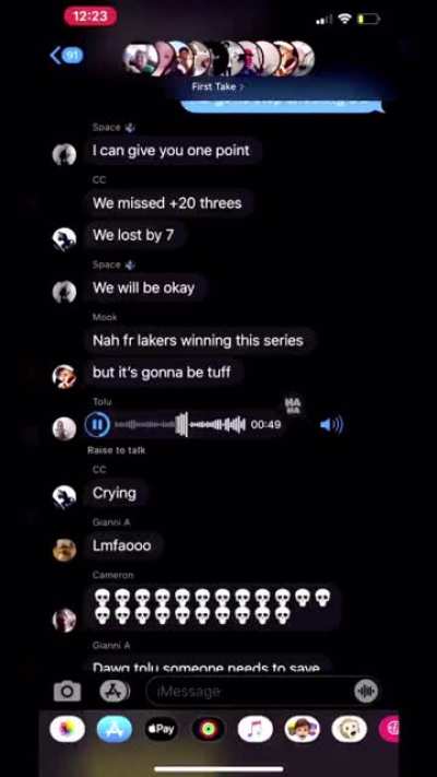 Lakers fans seem to be taking the Game 1 loss well
