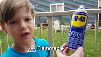 The dangers of WD-40