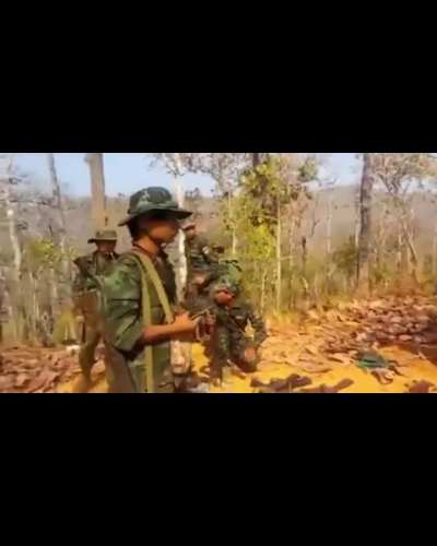 Compilation of Rare Footage of Myanmar Junta-aligned Ethnic Militias Fighting Against Anti-Junta Forces in Kachin State. (2023-2024) (Shanni Nationalities Army, Lisu People's Militia, and Warazup Militia)