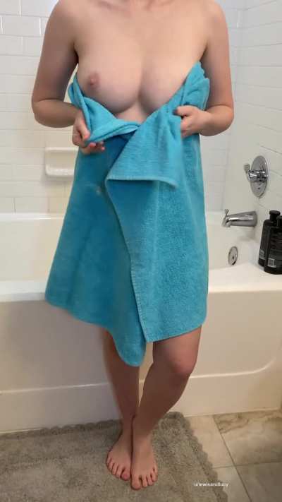 Want to come shower off with me?
