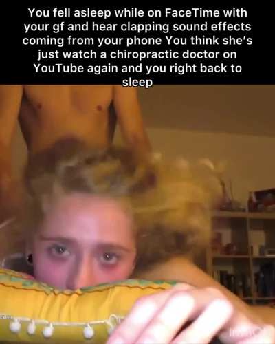   She’s just on YouTube 