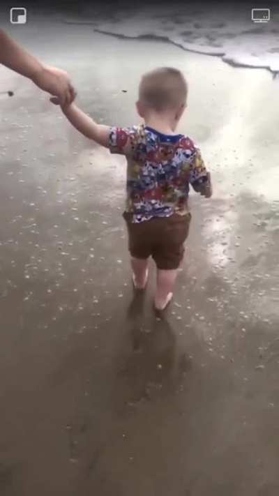 A peaceful day at the beach