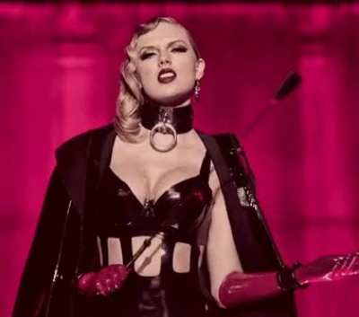 I want her to dominate me in this outfit