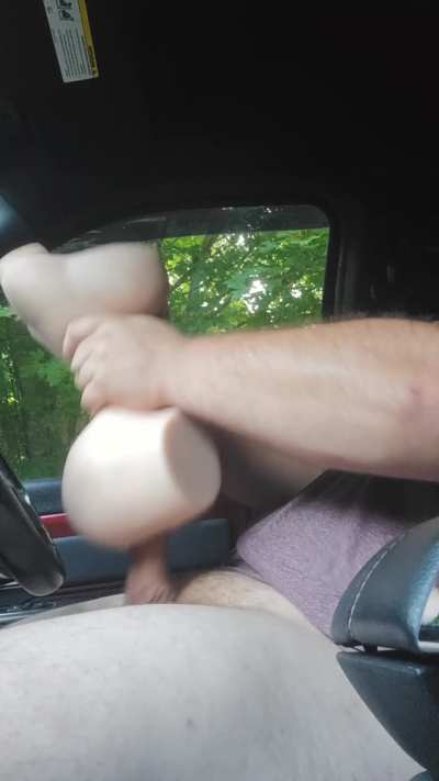 Just me being a gross fuck unable to control myself and needing to fuck my toy. 
