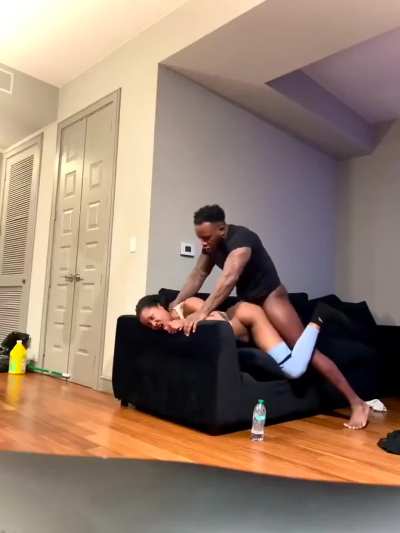 Bent over and fucked on the couch