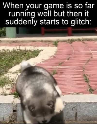 It's l-a-g-g-i-n-g