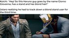 First DIO, then Kira and now Giorno. 3 parts in a row!