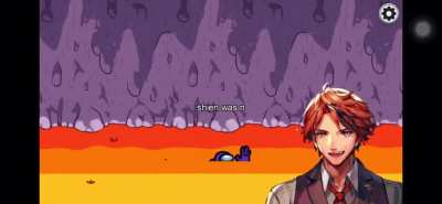 SHIEN Yelling BAKA in echo I died laughing