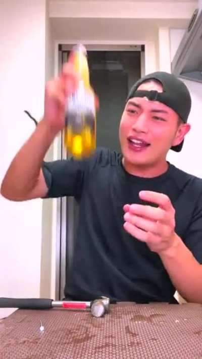 Don't drink alcohol kids or take drugs