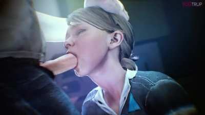 Kara face-fuck (Fugtrup) [Detroit: Become Human]