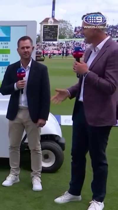 Ponting woke up and chose Violence.