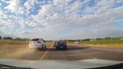 I was distracted for only a couple seconds. Not a scratch, could have been much worse.