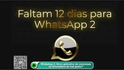WhatsApp 2 : Novo aplicativo