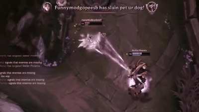 ADCs in League of Legends be like
