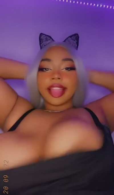 Blasian? Kitty? Titties? Yes OC