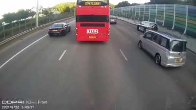 Trucker had to do something to the bully