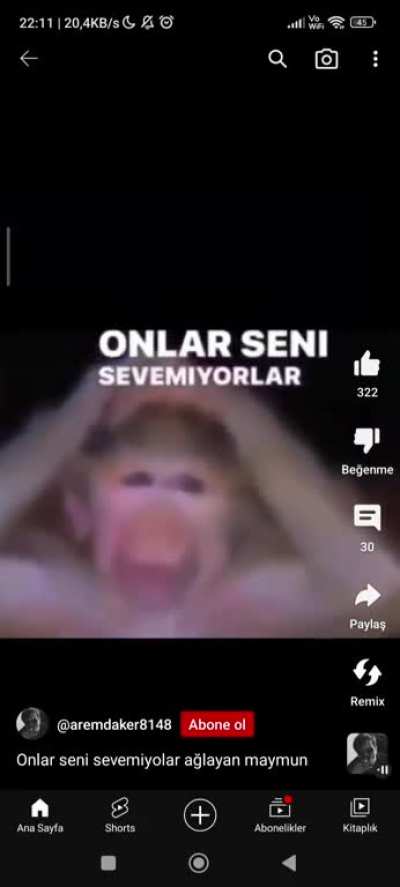 YouTube shorts...