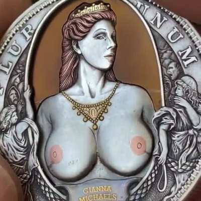 NSFW Handcrafted coin by Roman Booteen NSFW