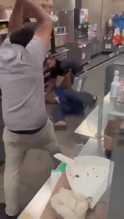 They tried to rob an Indian store.