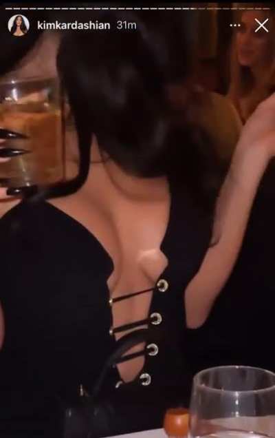 Kylie tits from Kim’s story 😍