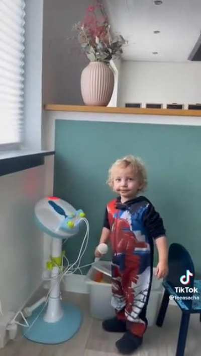 kid is into death metal