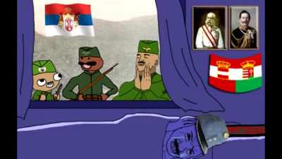 serbs holding against austria hungary 1914-1915 colorized