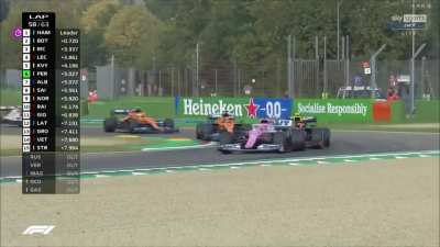 Unlike Giovinazzi after first lap hope someone watches this