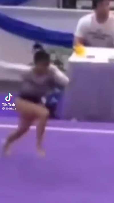 Gymnastic flamingo