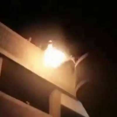 Perfectly timed fire breathing