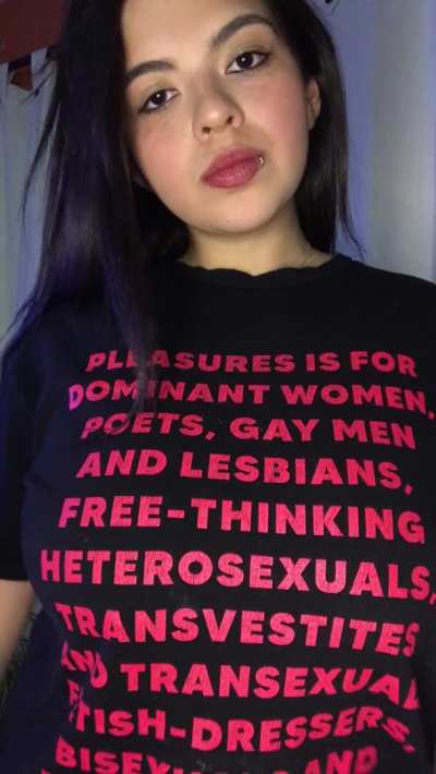 You're gonna have to suck them all night for making me whip them out