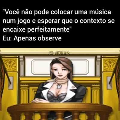 O mundo precisa de mais pérolas como essa:
