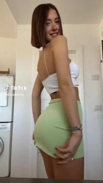 Really short skirt