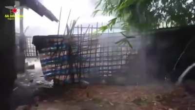 (Myan<wbr>mar-B<wbr>angla<wbr>desh Border) Compilation of the Rohingya Solidarity Organization, Arakan Army, and Arakan Rohingya Salvation Army fighting each other 2024-early 2025