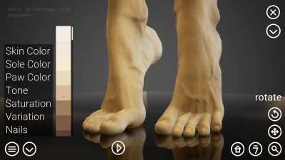 I am looking for beta testers for my 3d reference app. HAELE is a versatile 3d feet poser and customizer app for the artist.