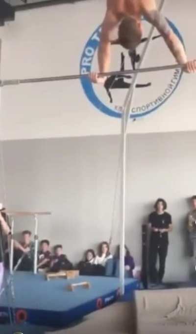 Being a gymnast