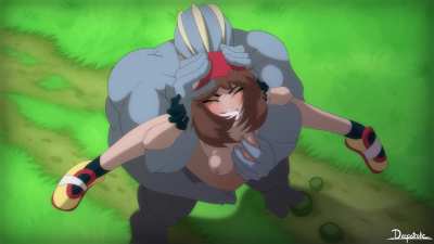 This is what happens when you lose a pokemon battle~