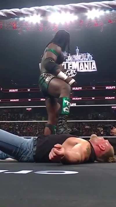 Oba Femi and Brock Lesnar for WrestleMania? I am seated.