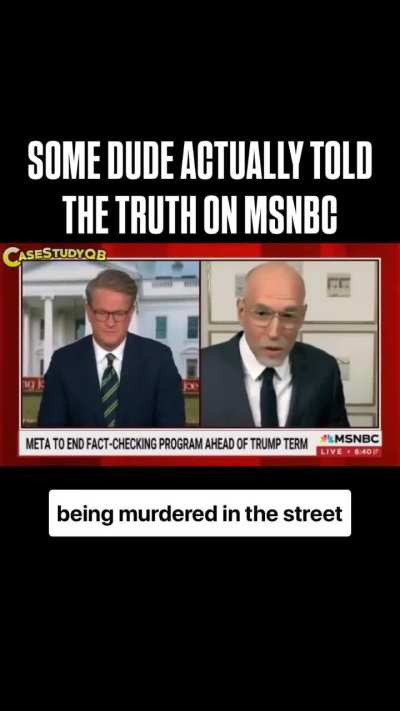 They are scared.