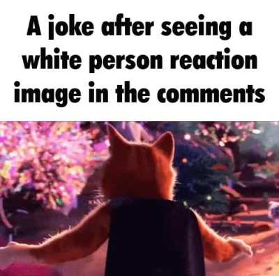 All comedy dies when a white person reacts