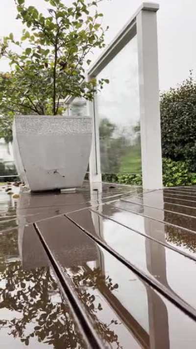 Rain on the Deck