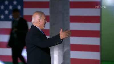 Joe Biden walks out to Dropkick Murphys song