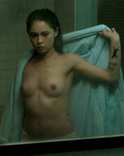 Rosa Salazar - Showing her tits in 'Brand New Cherry' S1